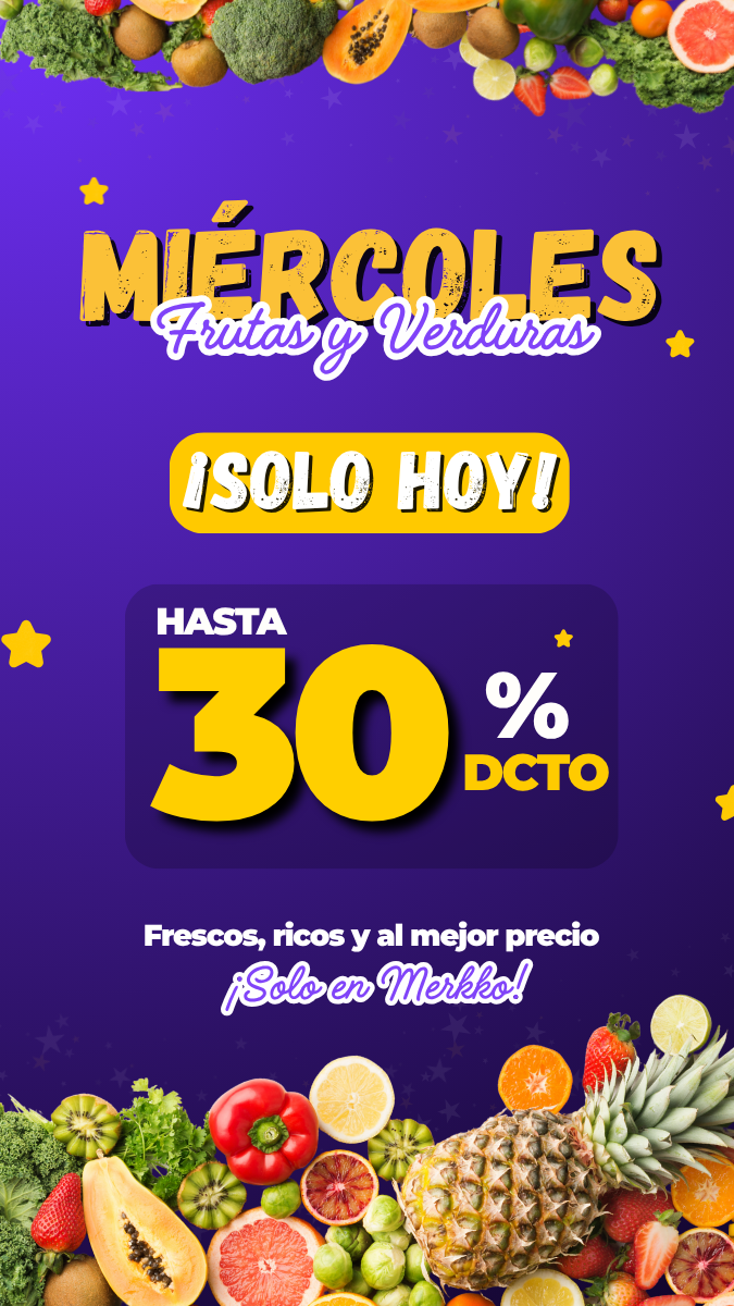 Miercoles de frutas y verduras